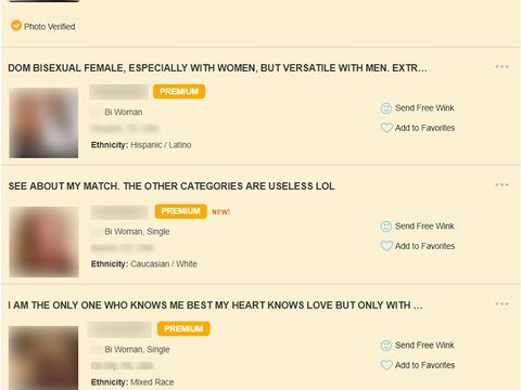 BiCupid Search