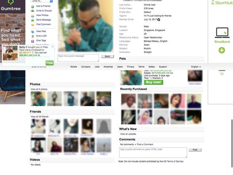 hi5 profile sg