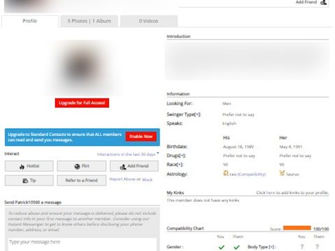 LesbianPersonals Profile