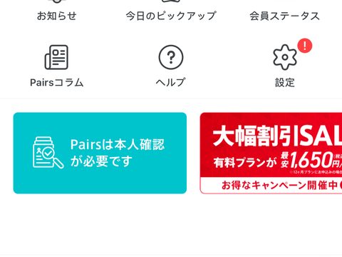 Pairs App Profile