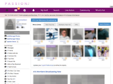 Passion.com Profile