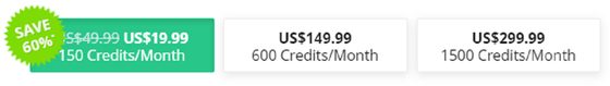 Screenshot of the YourTravelMates prices