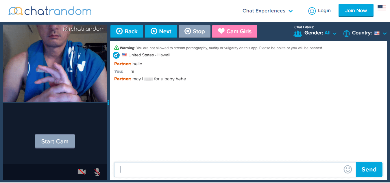 Chatrandom com gay