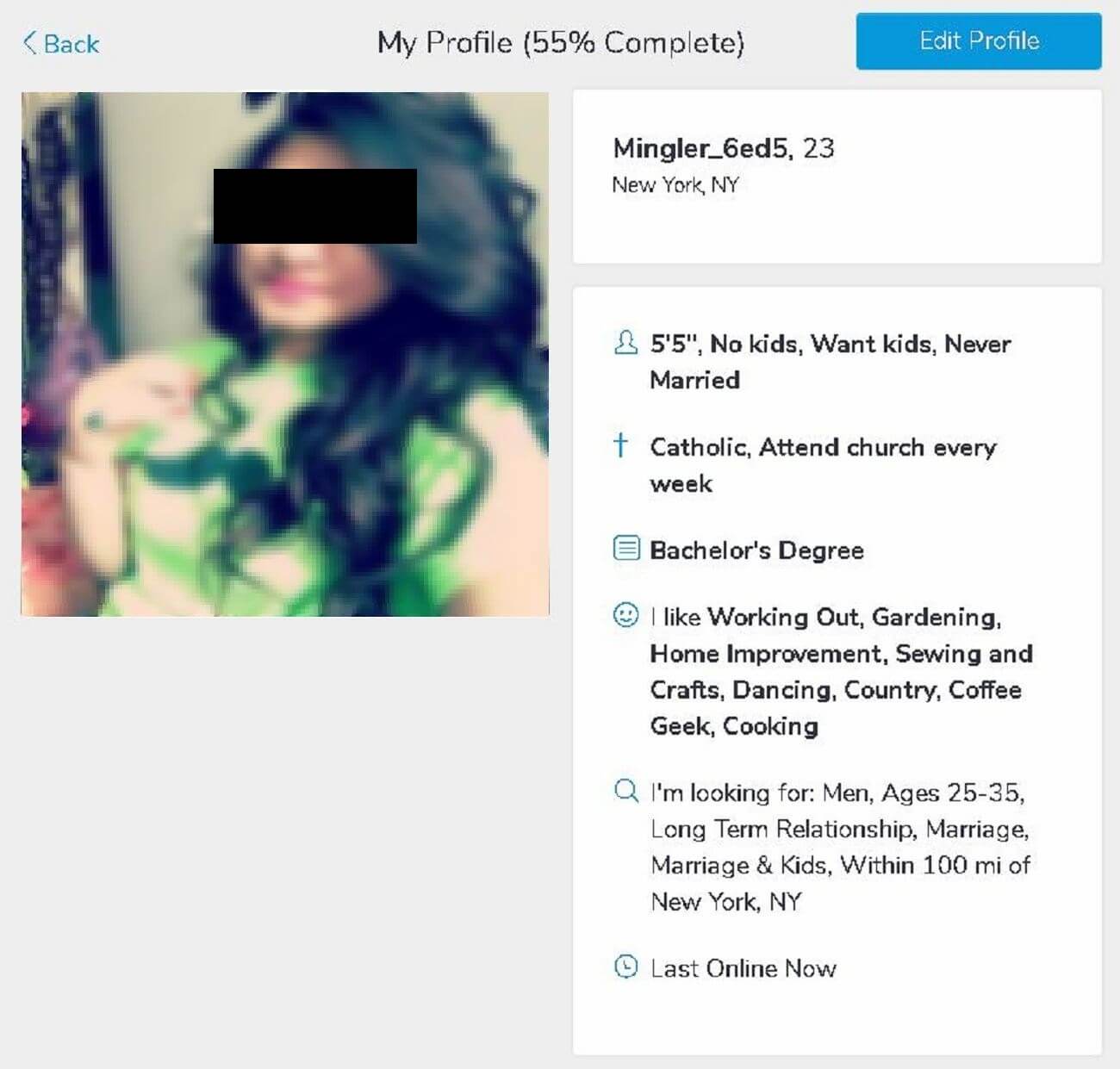 Christian Dating Profile Christian Dating Profile