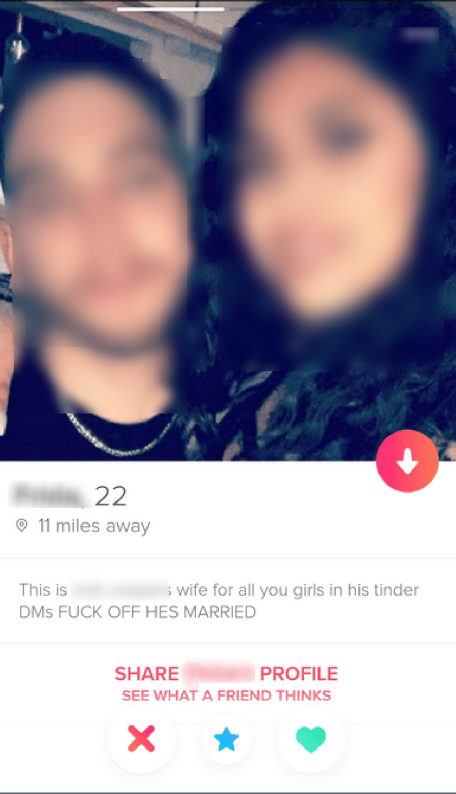 Tinder Married Bio